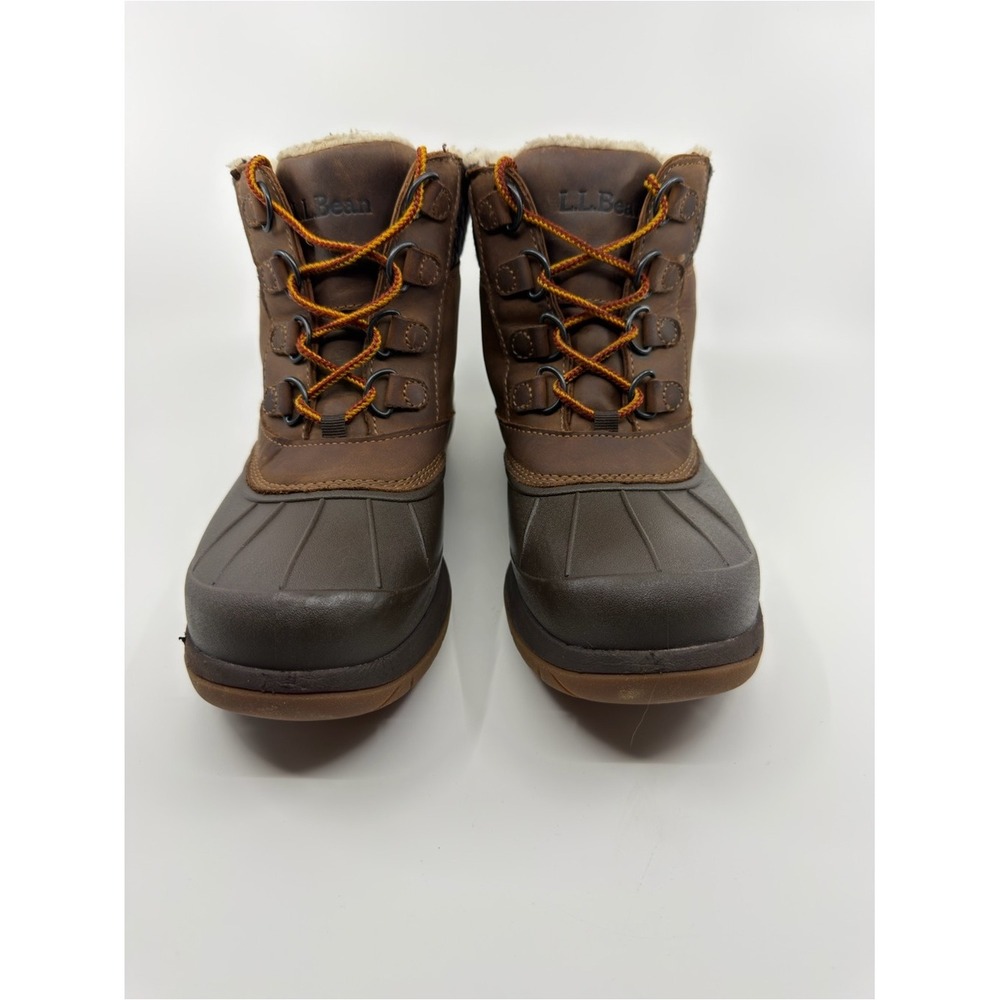LL Bean Women Sz 11 Brown Storm Chaser TEK2.5 Waterproof Duck Boots - Picture 2 of 12